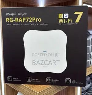 Ruijie Rg-rap72pro Be5040 Wi-fi 7 Dual Band Ceiling  Access Point