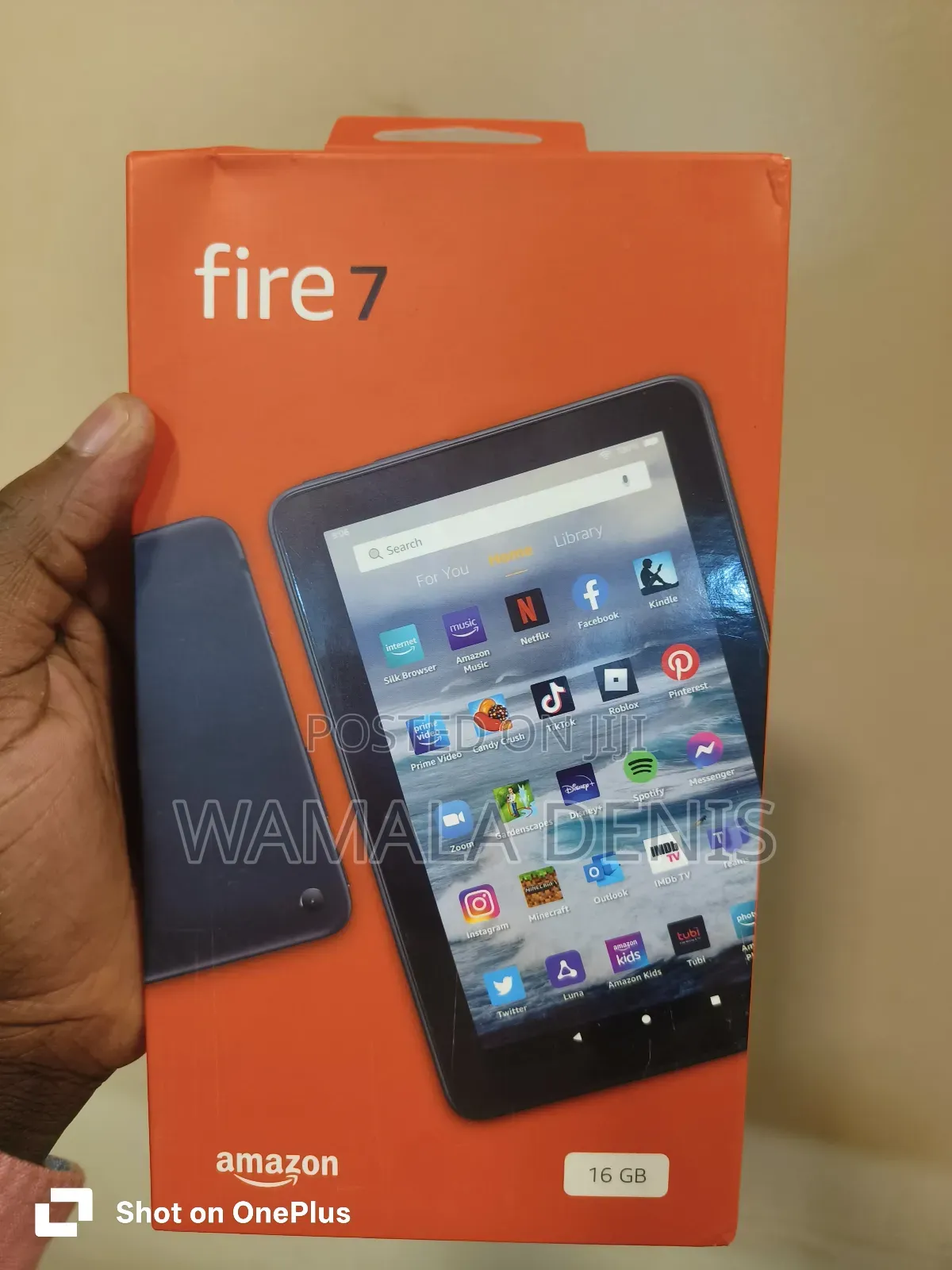 New Amazon Fire HD 7 16 GB Black