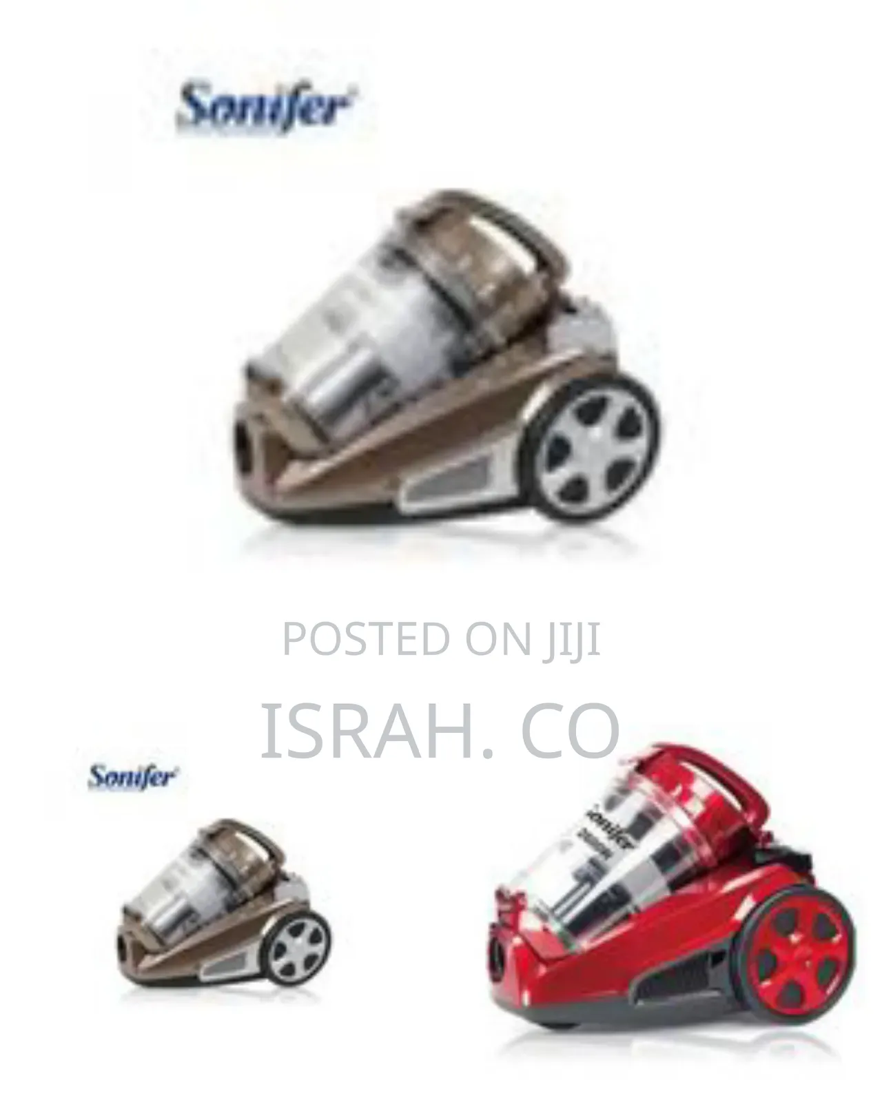 Sonifer Powerful Bagless Canister Vacuum Cleaner