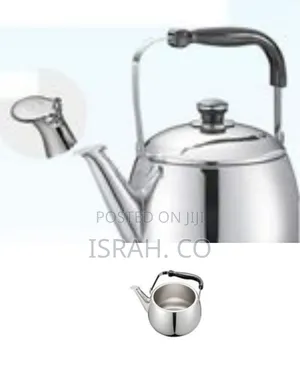 Classic Stainless Steel Stovetop Kettle With Ergonomic Handle