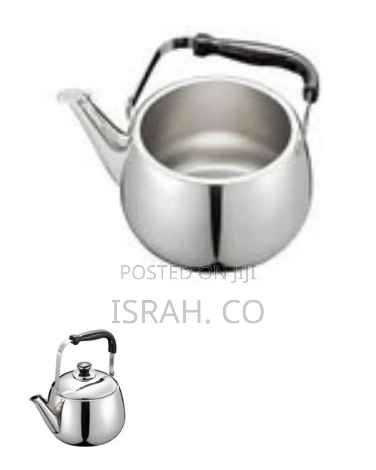 Classic Stainless Steel Stovetop Kettle With Ergonomic Handle