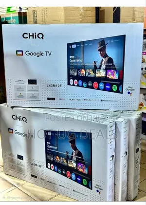 Chiq 43 Inch Frameless Smart Tv Led Tv - Black