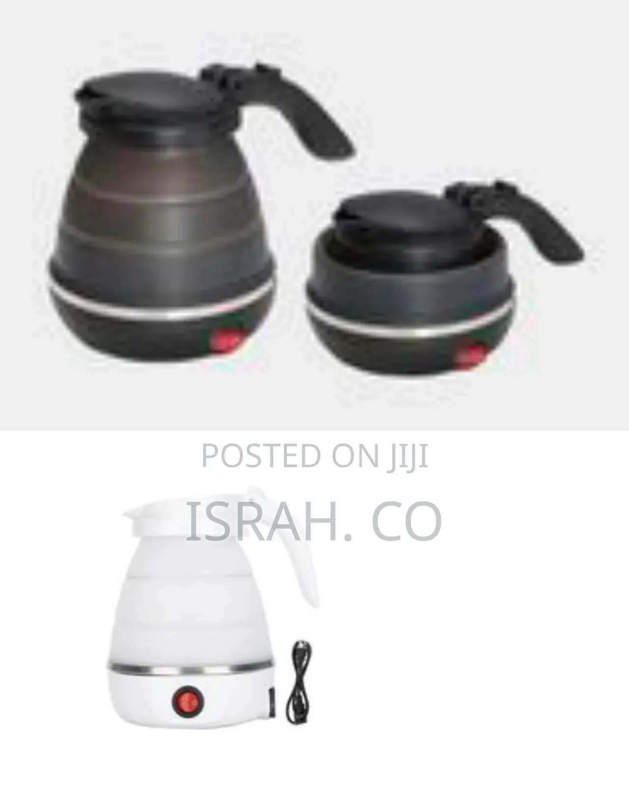 Portable Collapsible Electric Travel Kettle -