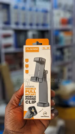 Plokama Cl20 Phone Holder 360° Tripod Mount Portrait Landscape