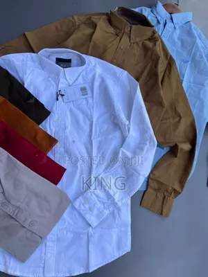 Men's Long-Sleeve Oxford Button-Down Shirts