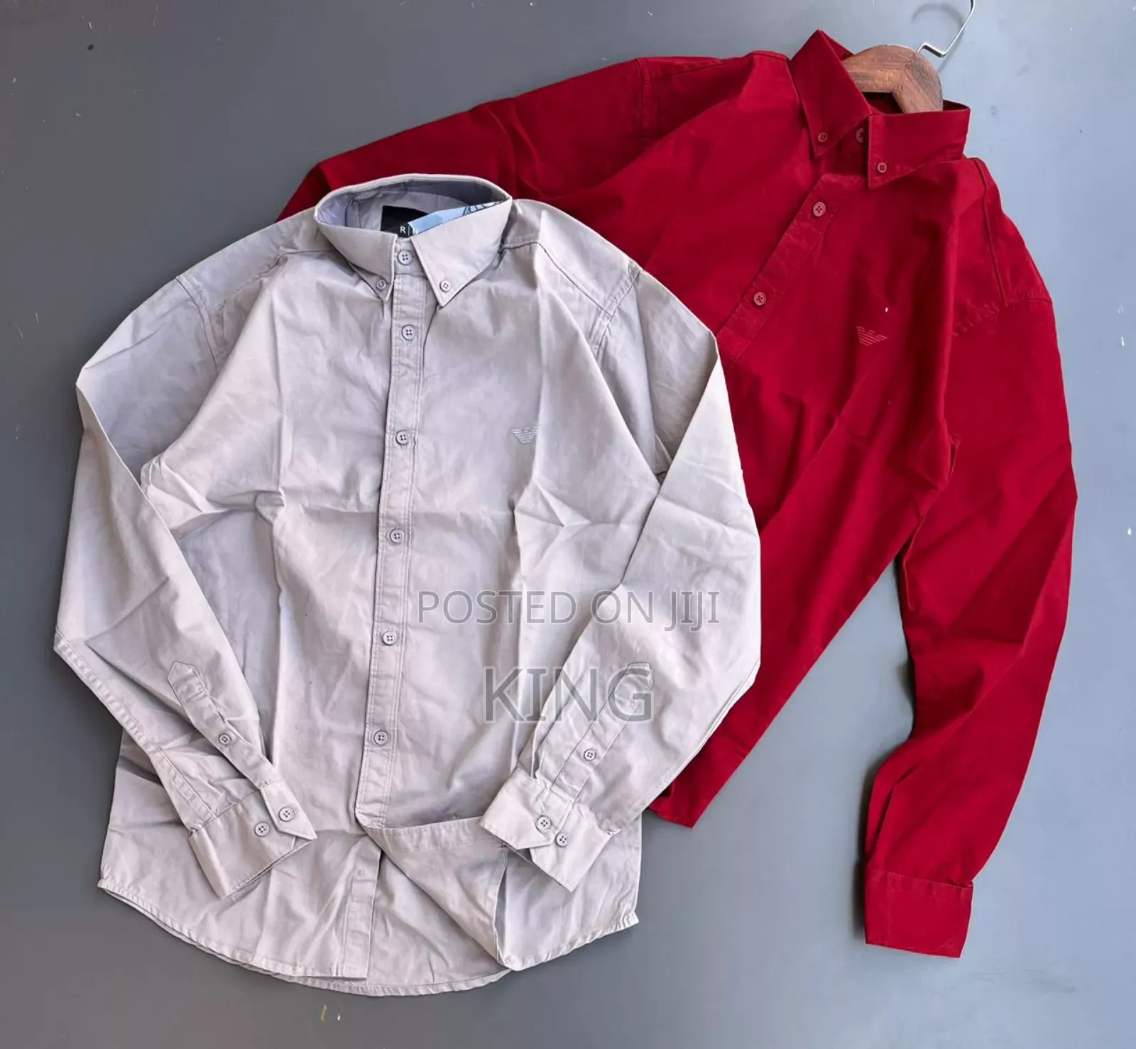 Men's Long-Sleeve Oxford Button-Down Shirts