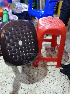 Strong Stackable Plastic Sitting Stool.