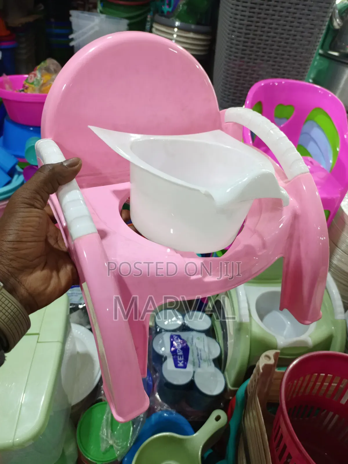 Plastic Baby Potty Training Chair.