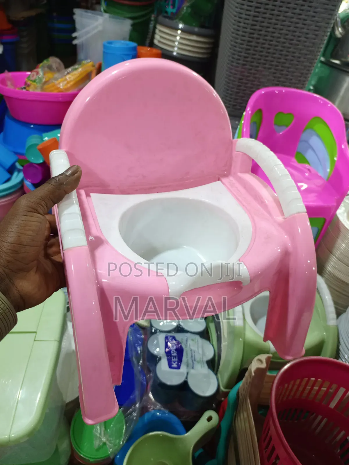 Plastic Baby Potty Training Chair.