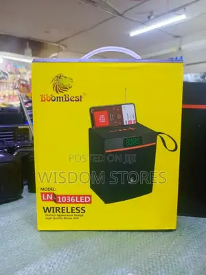 Boombest Ln-1036led Solid Heavy Powerful Bluetooth Speaker