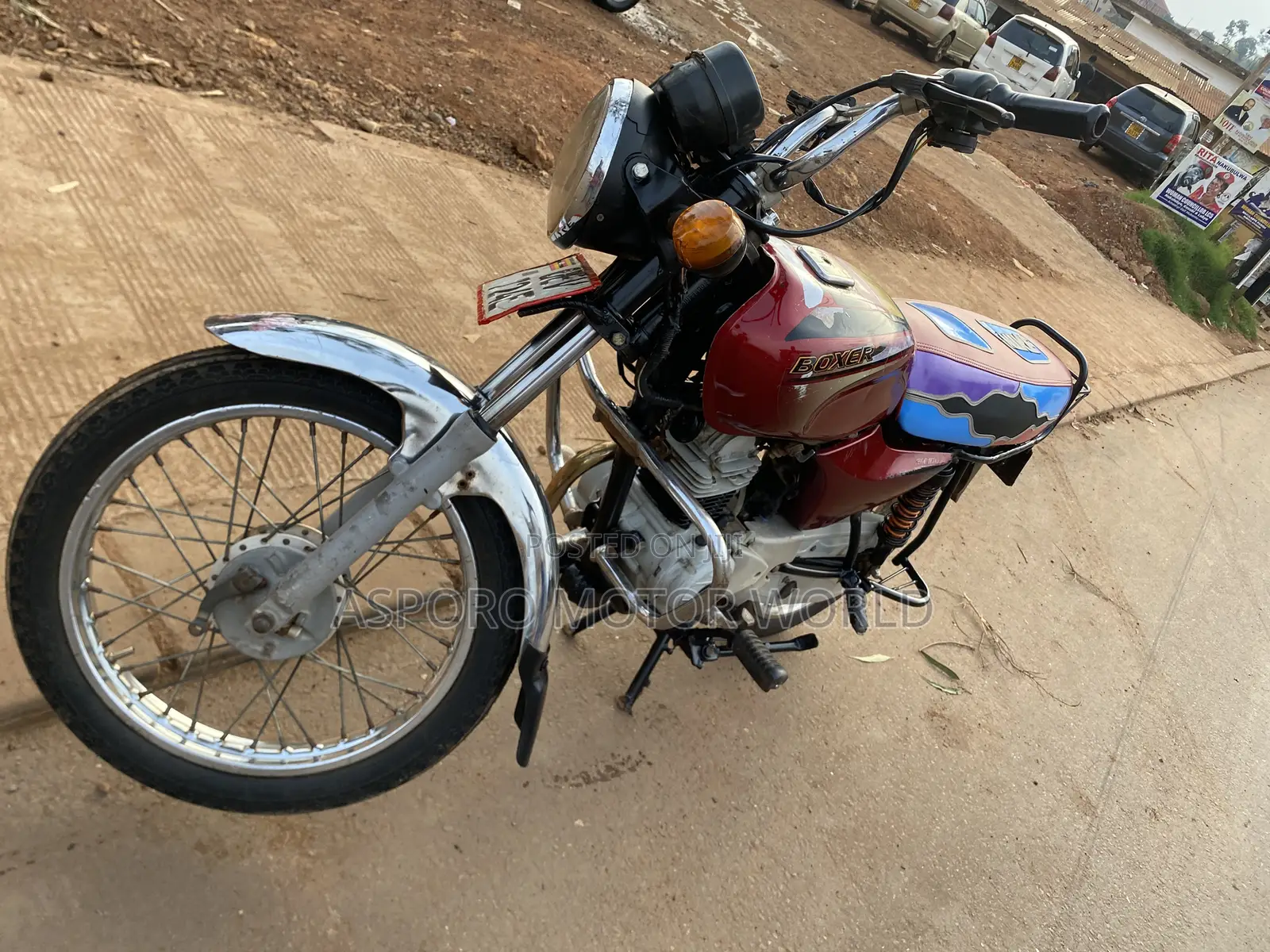Bajaj Boxer 100 2020 Red