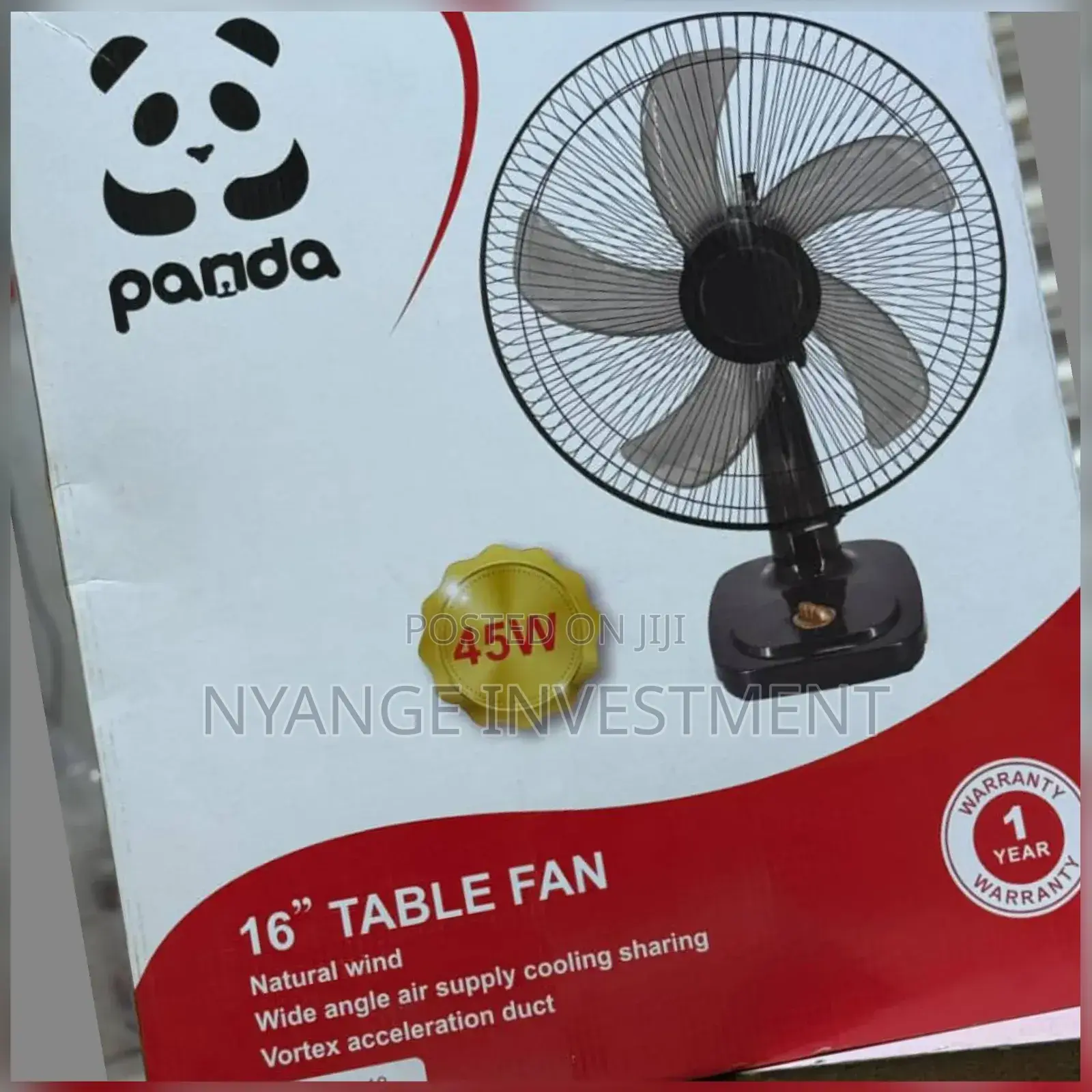 Panda Table Fan. Table Fan