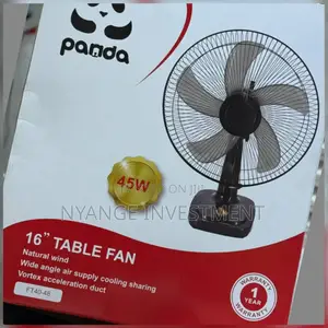 16 Inches Table Fan. Panda Table Fan