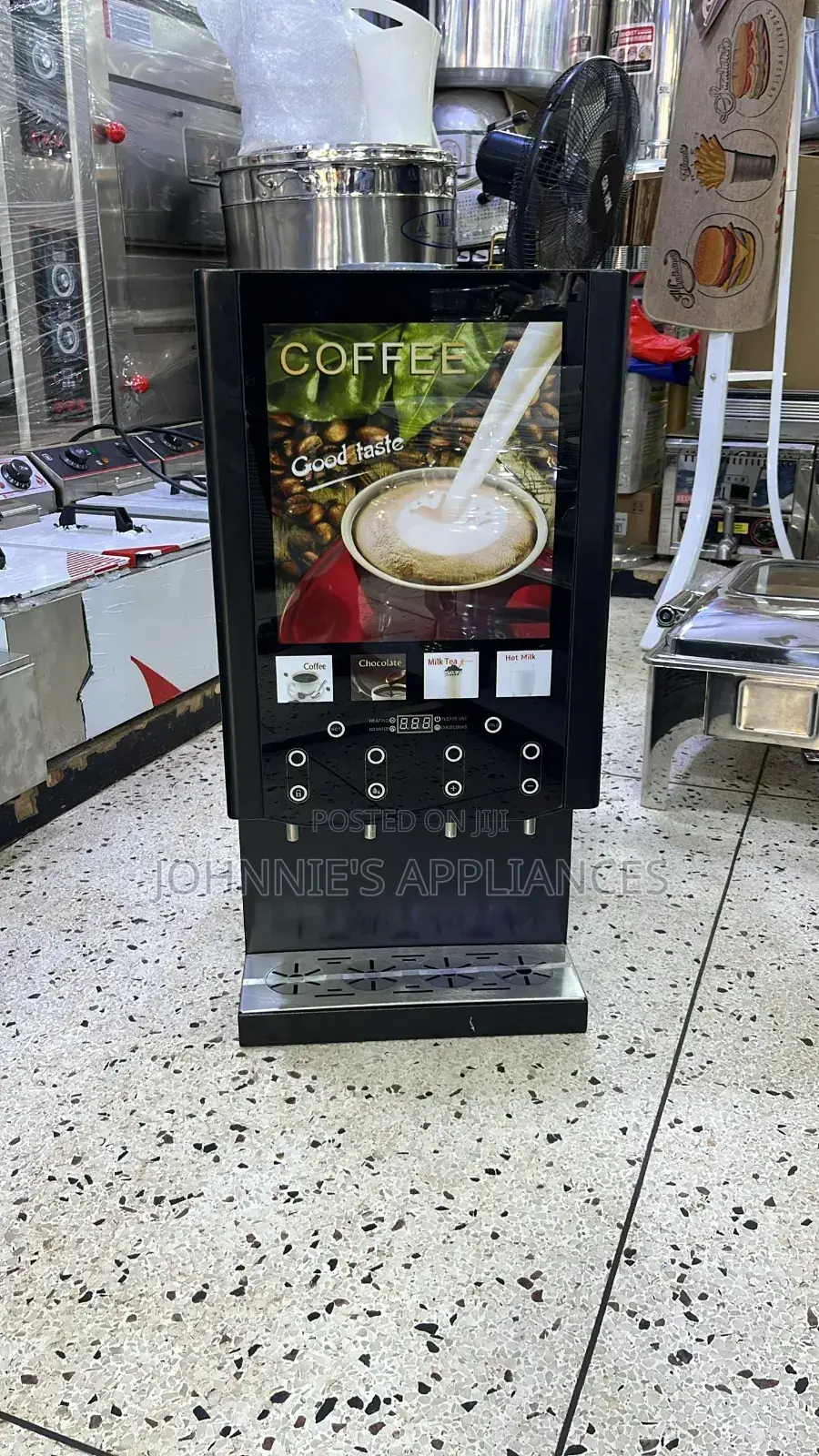 Automatic Multi-Drink Coffee Vending Machine – Commercial Hot Beverage