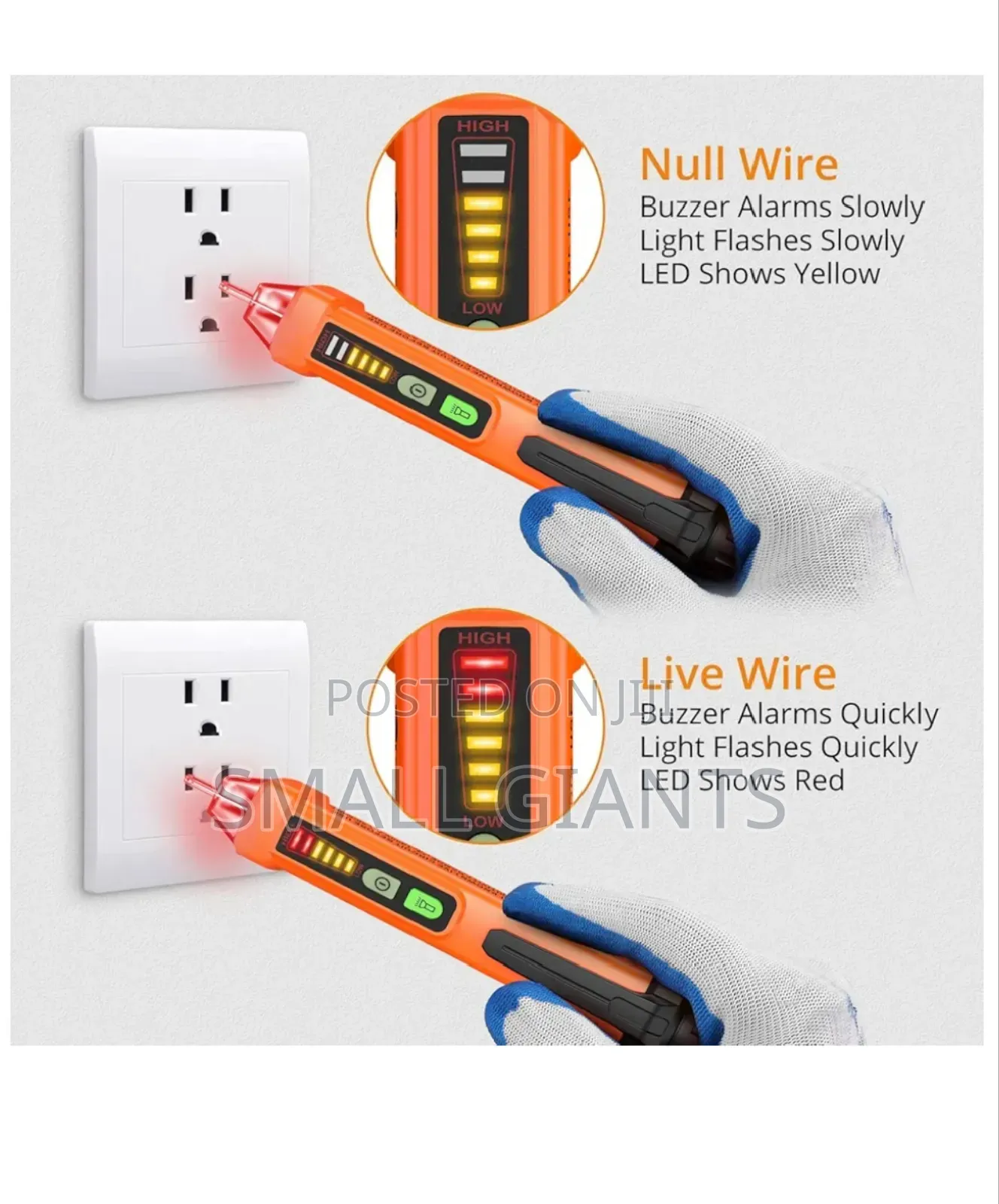 Non-contact Ac Voltage Taster Pen