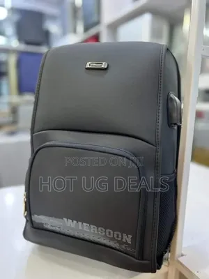 Wiersoon Waterproof Laptop Bag - Black