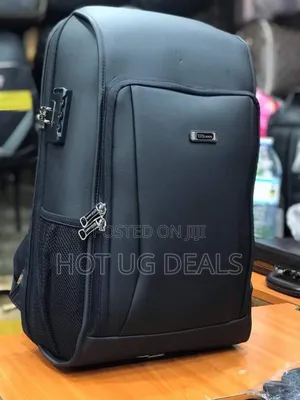 Wiersoon Waterproof Anti-theft Laptop Backpack - Black