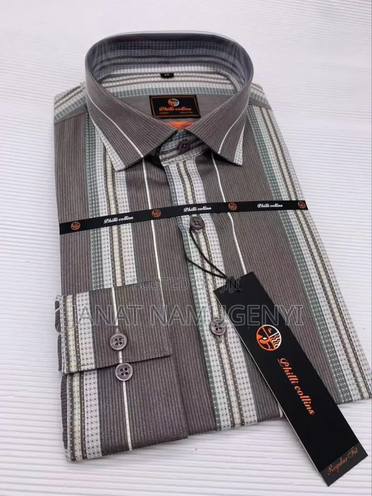 Philli Collins Stripped Shirts