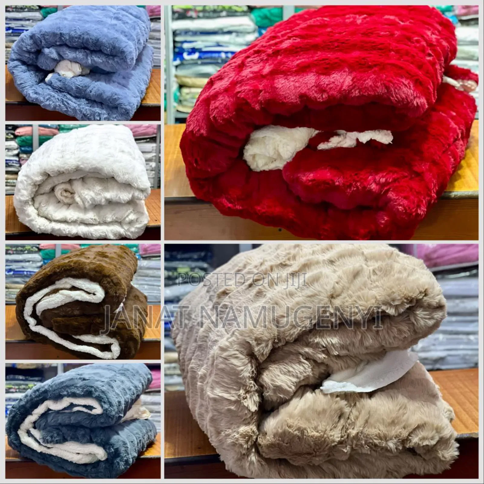 Rabbit Fur 4 Piece Duvet