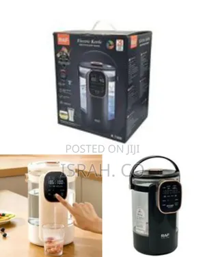 Raf Multi-Functional Borosilicate Glass Electric Kettle