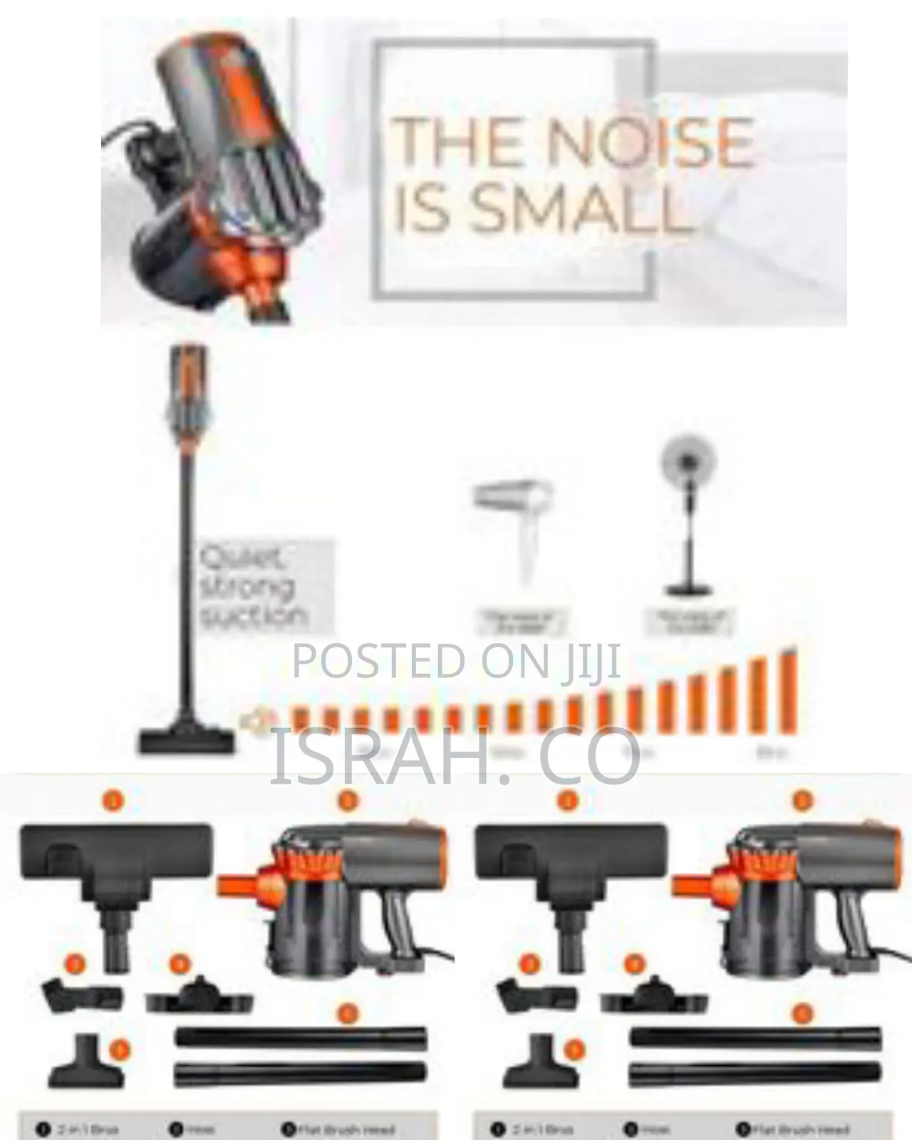 Raf Powerful Cordless Stick Vacuum Cleaner