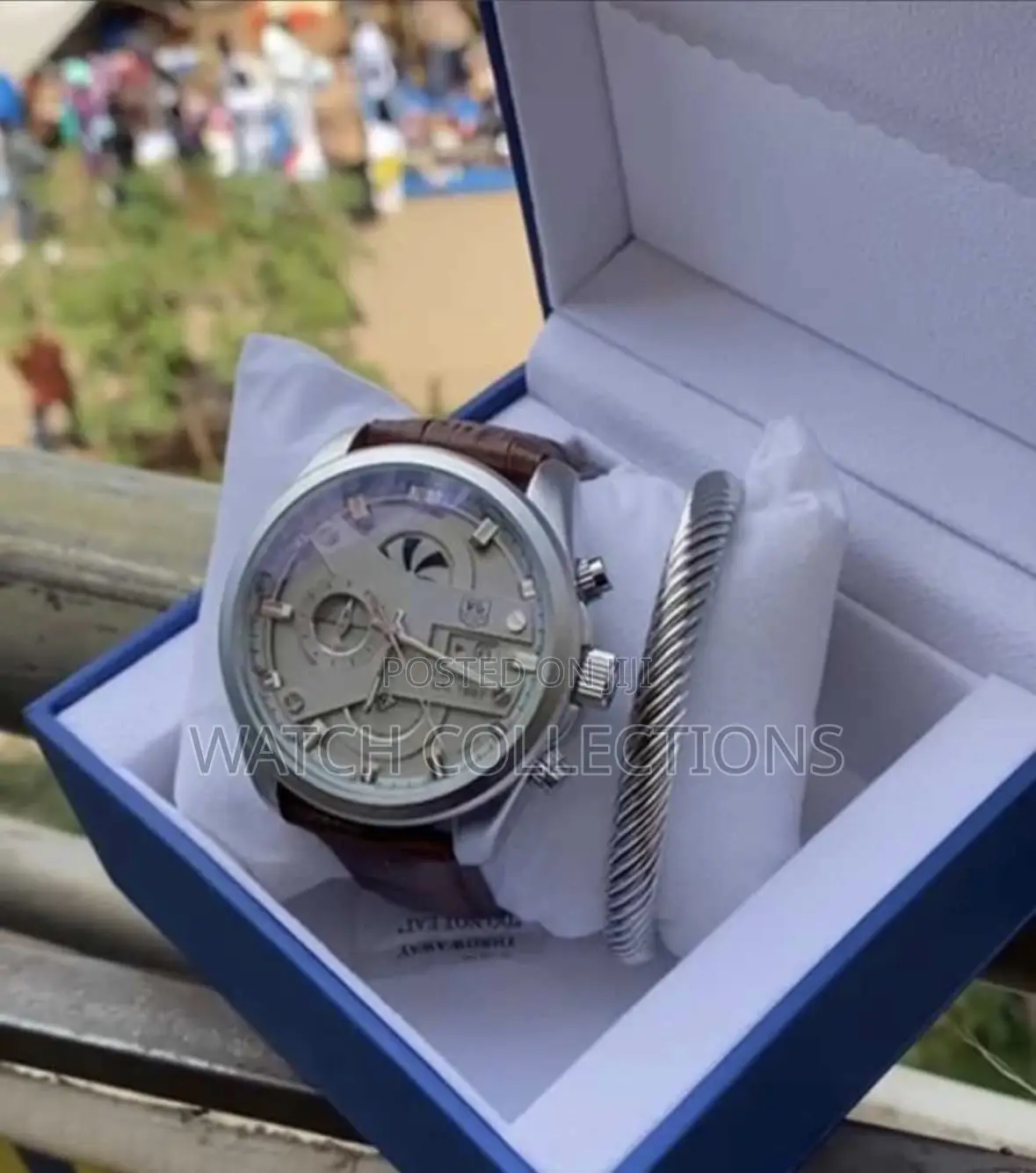 Taghuer Leather Cr7 Watch