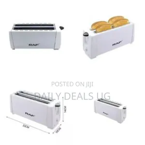 Raf 4-Slice Toaster - Multicolor