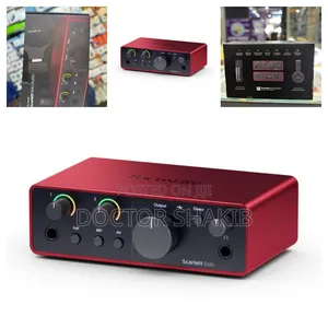 Focusrite Scarlett Solo Studio 4th Gen Usb Audio Interface Bundle