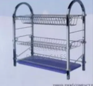 Two-Tier Countertop Dish Drying Rack