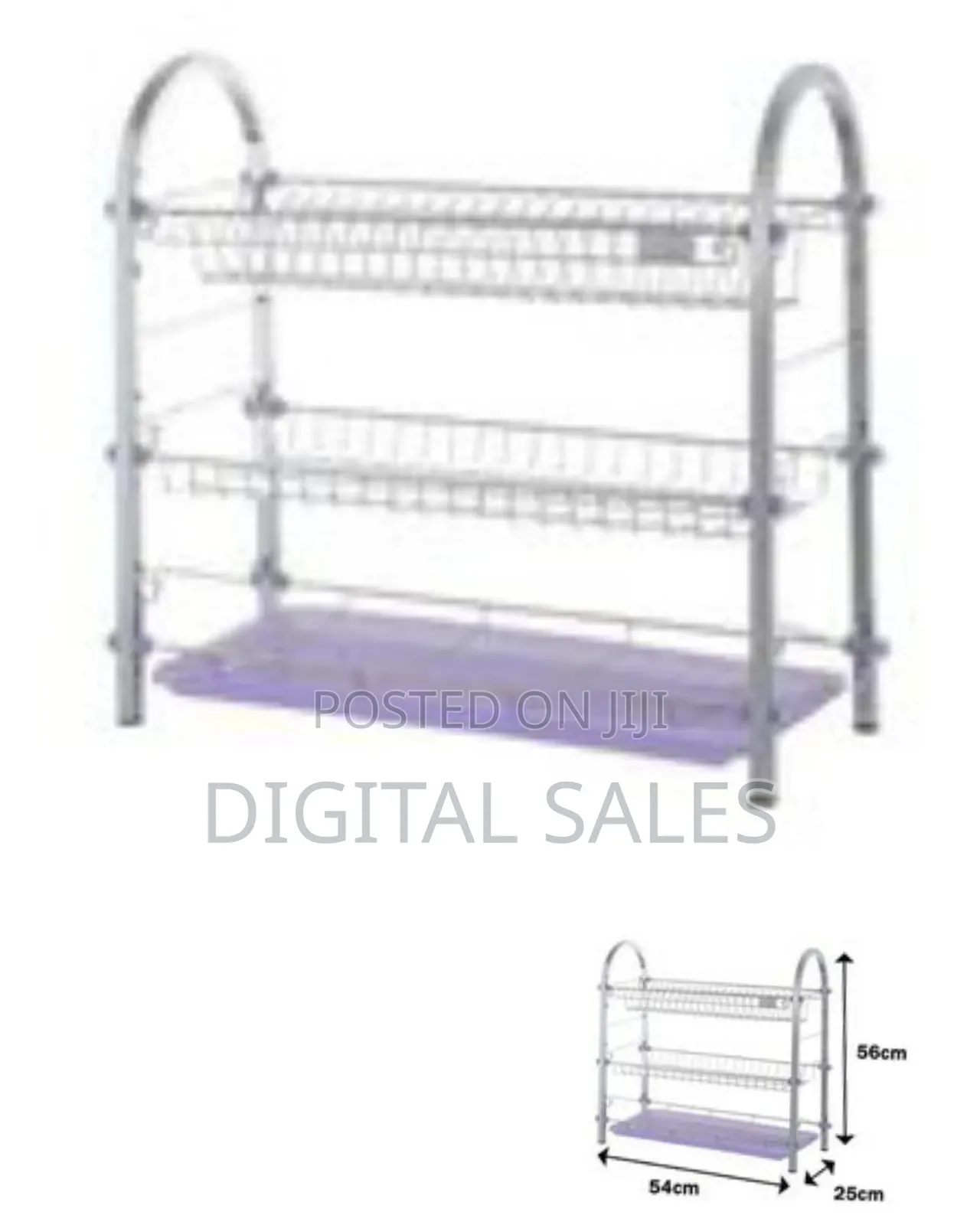 Two-Tier Countertop Dish Drying Rack