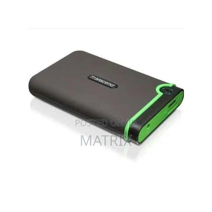 Transcend 2tb Portable Usb 3.0 External Hard Disk - Black.