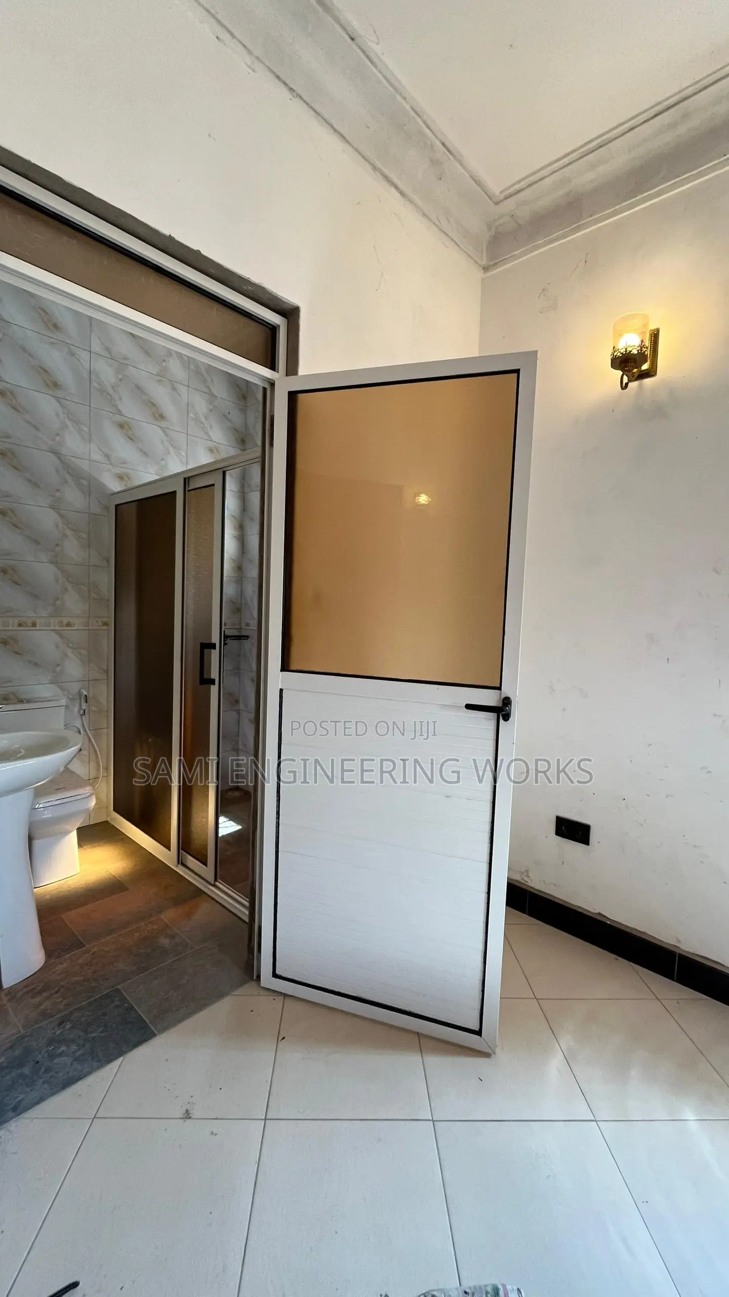 Aluminum Bathroom  Door