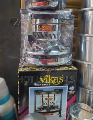 2l Vikas Stainless Paraffin Stove - Silver,Black
