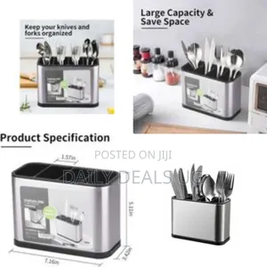 Stainless Steel Utensil Holder