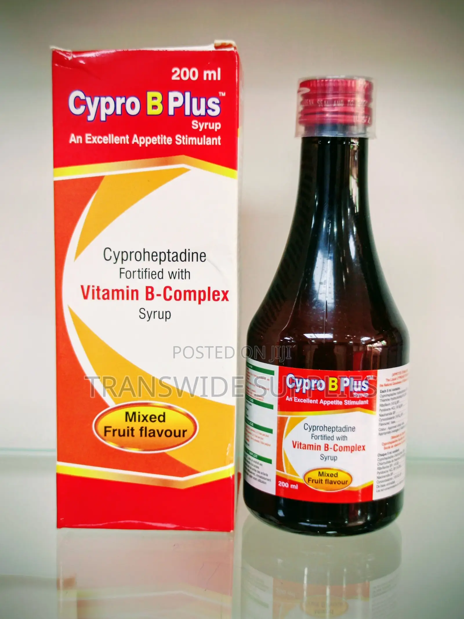 Cypro B Plus Syrup 200mls - Excellent for Appetite Weight Gain