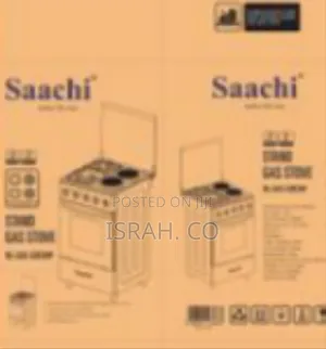 Saachi Electric Cooker With 2 Gas Burners, 2 Hot Plates and Oven -