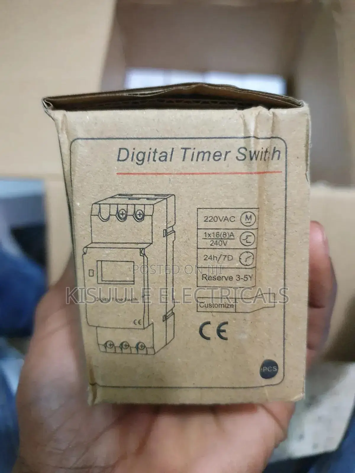 Programmable Weekly Digital Timer Switch