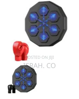 Smart Interactive Boxing Training Machine With Led Reaction Targets