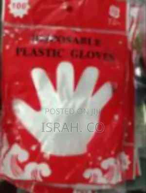 Disposable Clear Plastic Gloves. (100 Pieces)