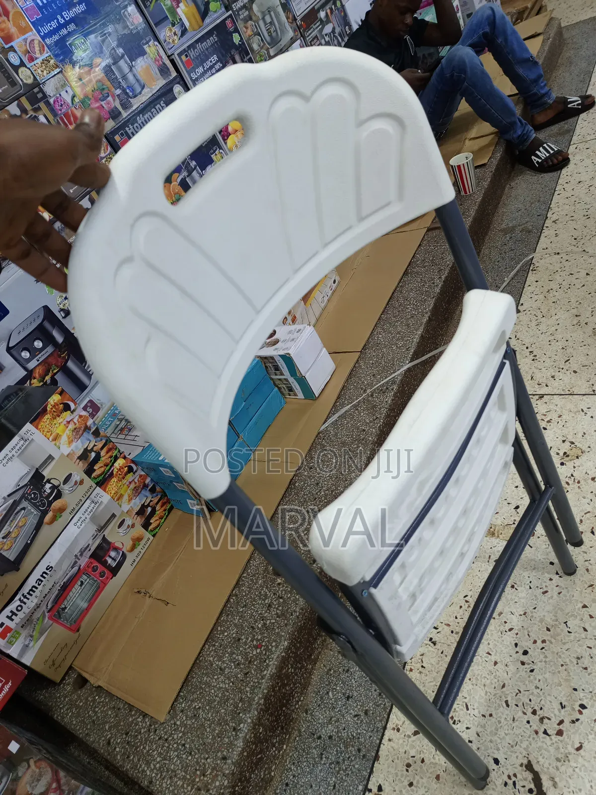 White Plastic Chair