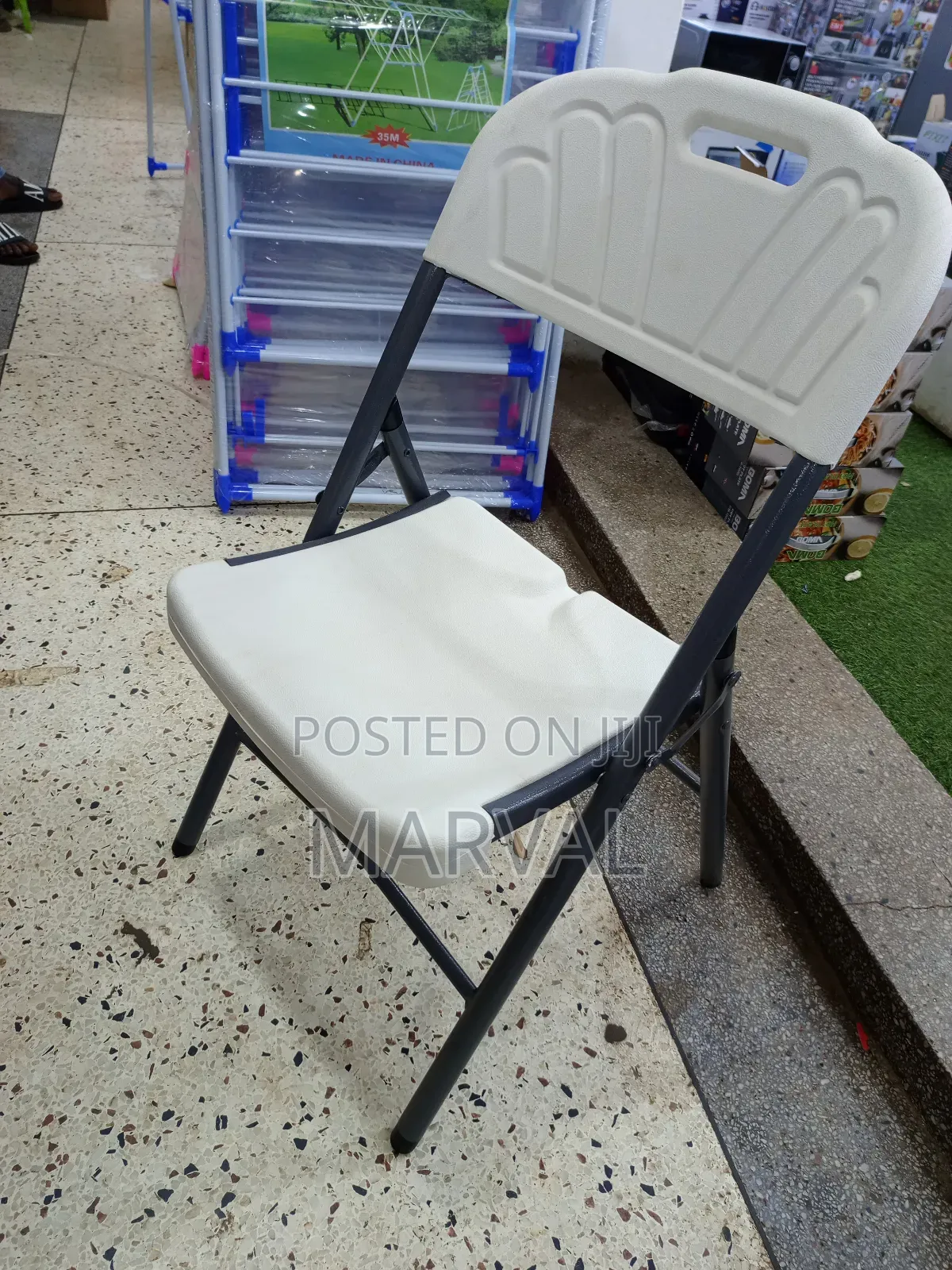 White Plastic Chair