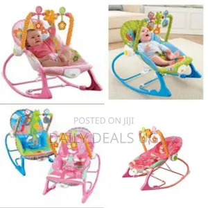Baby Musical Rocking Chair - Multicolor