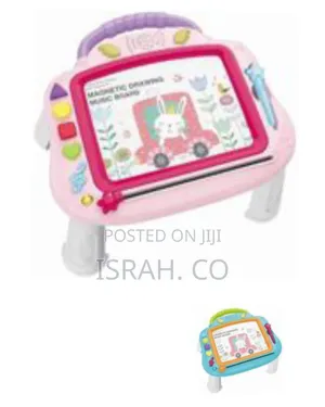 Interactive Musical Magnetic Drawing Board With Lights Stamps