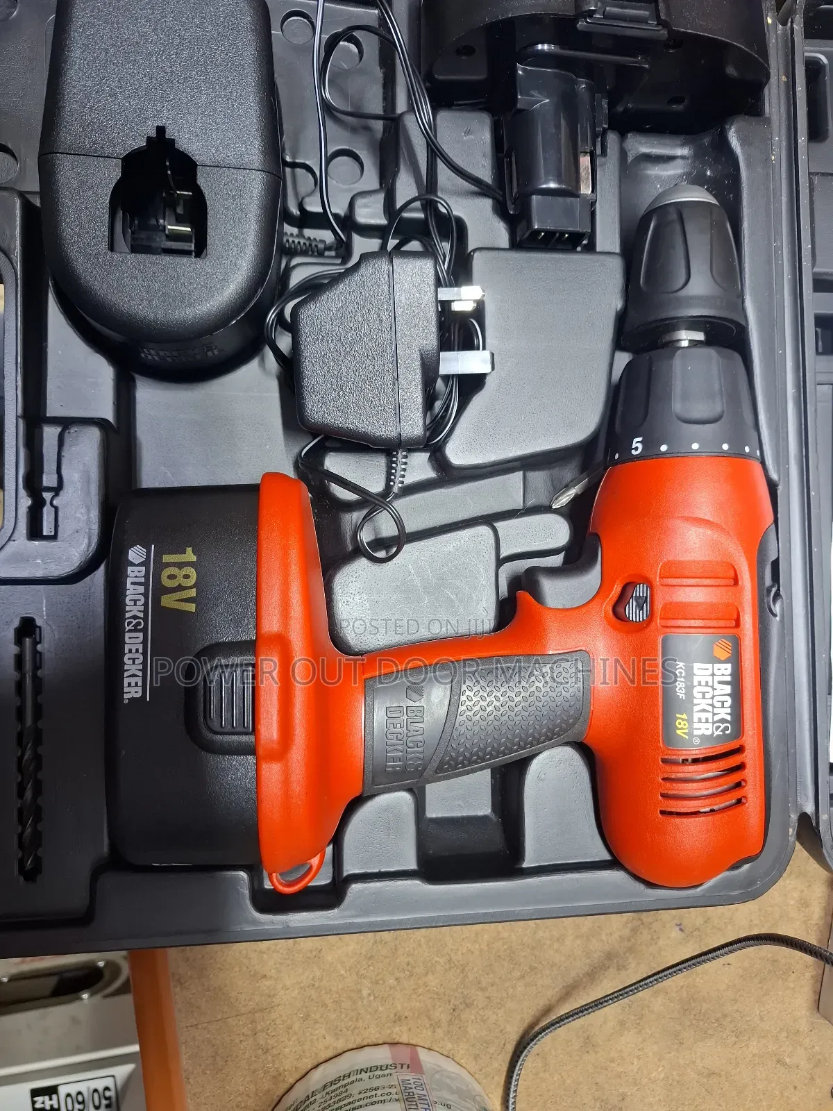 Black and Decker Cordless Harmer Drill
