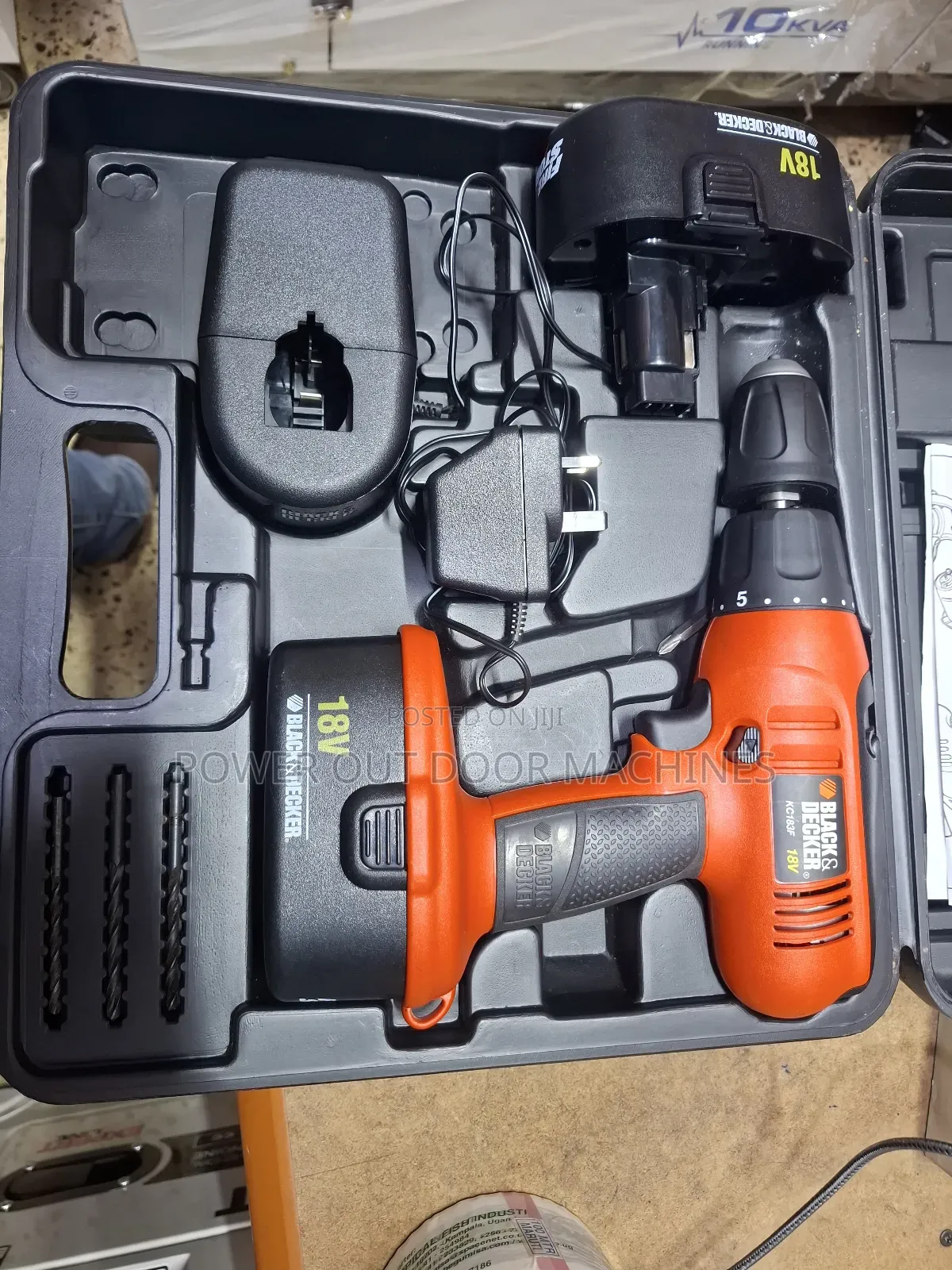Black and Decker Cordless Harmer Drill