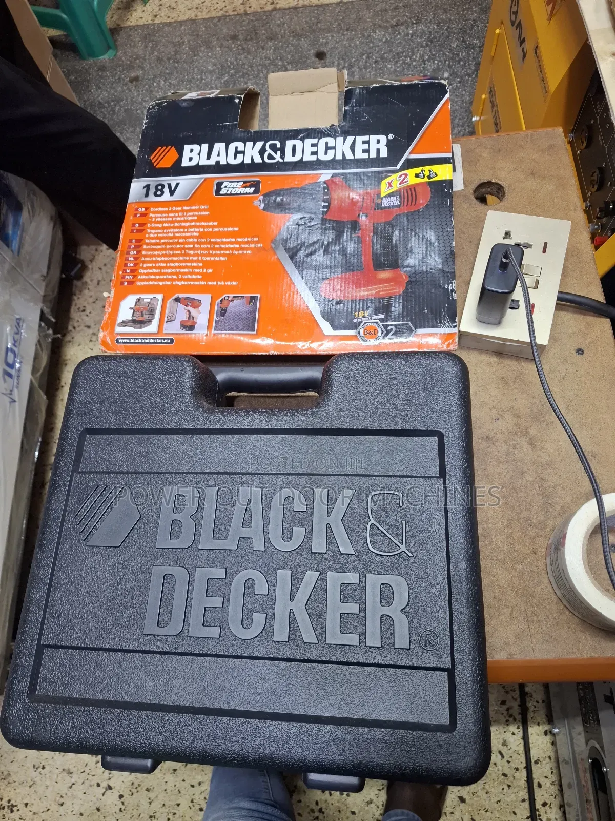 Black and Decker Cordless Harmer Drill