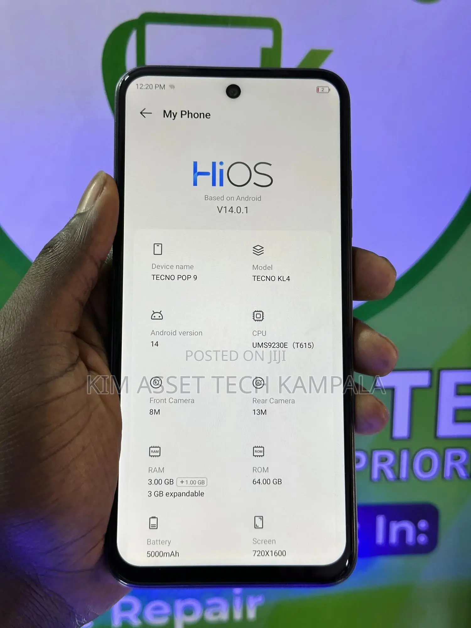 Tecno Pop 9 64 GB Black