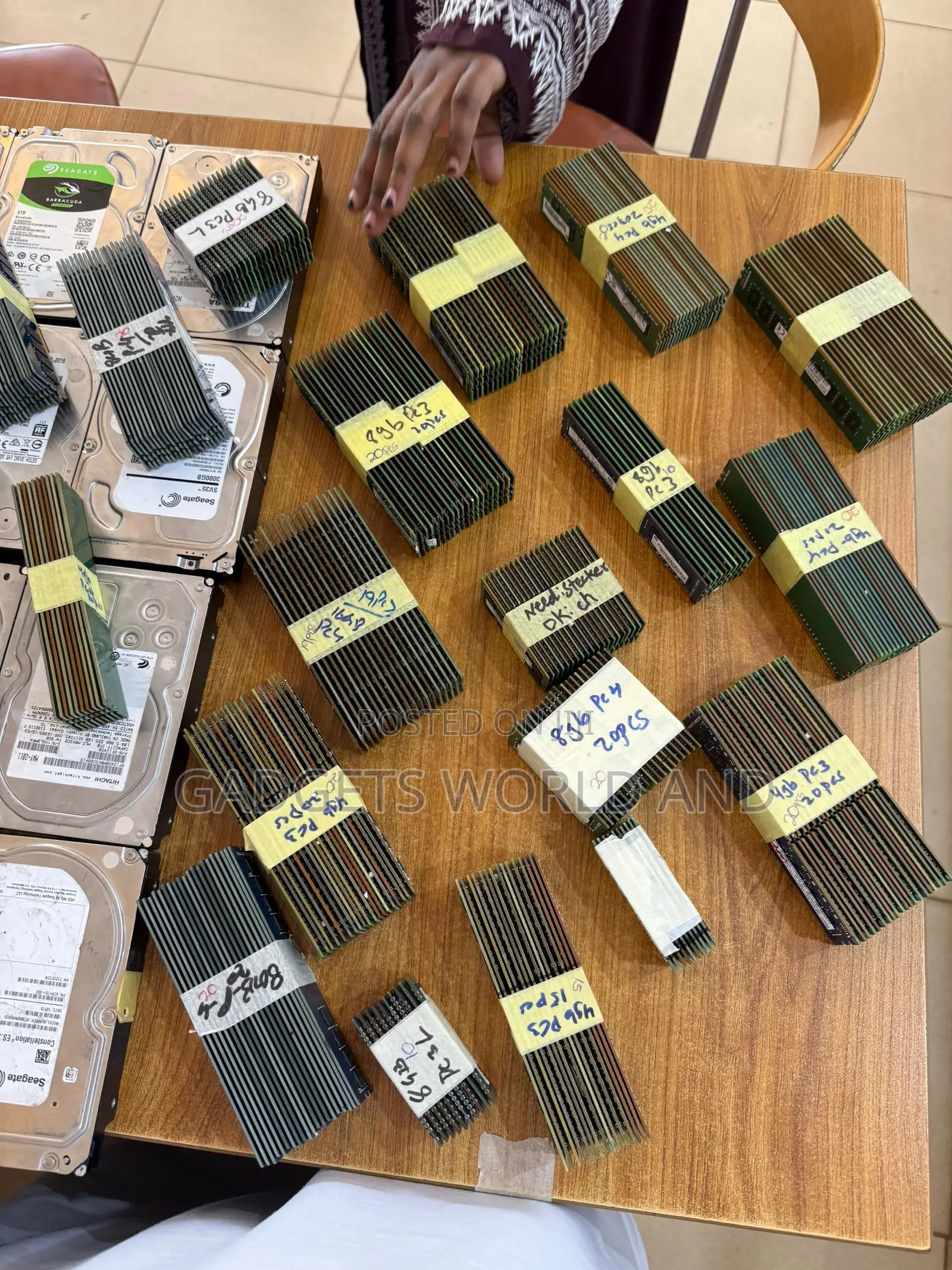 Original Laptops, Servers and Desktops Ram Chips
