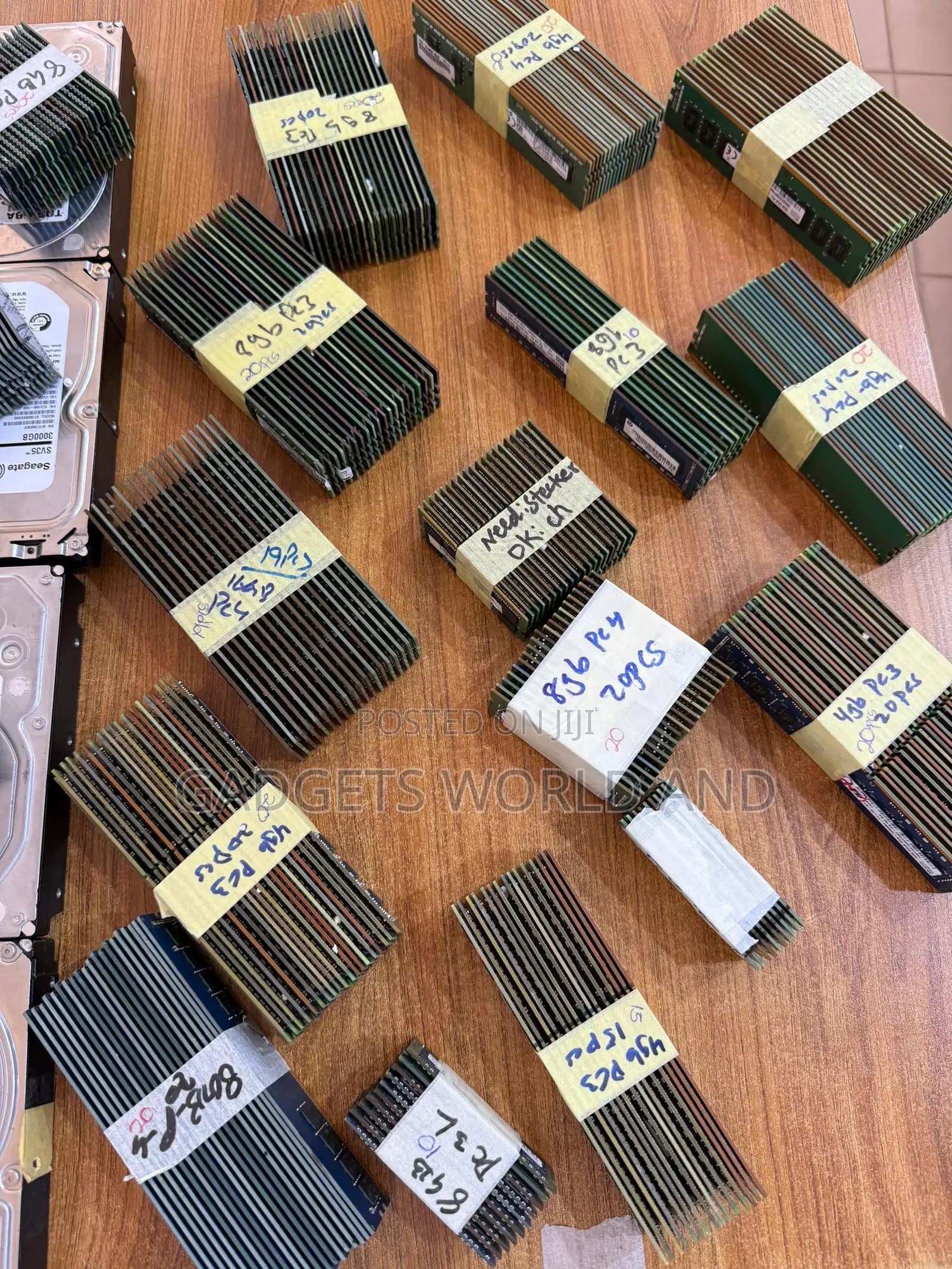 Original Laptops, Servers and Desktops Ram Chips