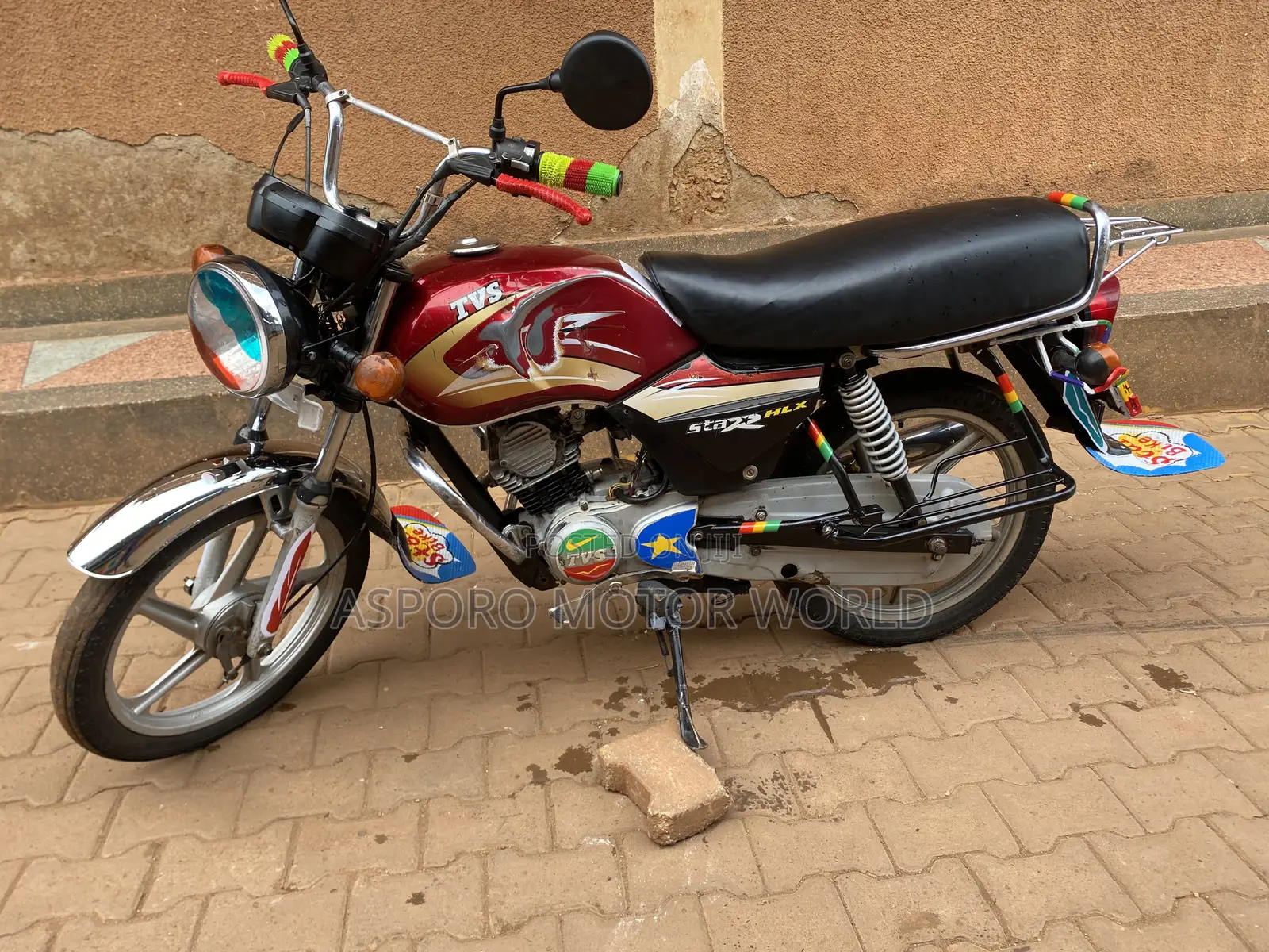 TVS XL 100 2020 Red
